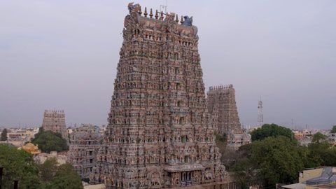 Thumbnail image for Le temple Mînakshî