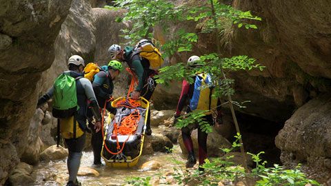 Thumbnail image for Espagne, médecine d'urgence en canyon